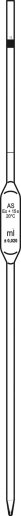 Vollpipette, Klasse AS, 5 ml