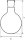 Rundkolben, Boro 3.3, NS 14/23, 50 ml