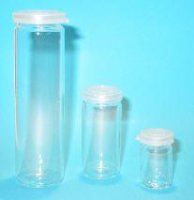 Rollrand-Glas, PE-Schnappdeckel, 5 ml, 24*24 mm...