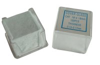 Deckgläser 18*18 mm, 100 St./Pack in Plastikschachtel