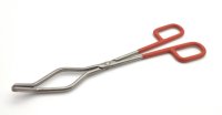 Tiegelzange mit Isoliergriff, Edelstahl, 200 mm Länge