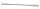 Doppelspatel, Edelstahl, 300 mm, 60*16 mm Blatt