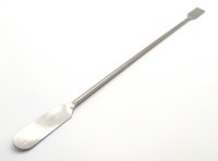 Doppelspatel, Edelstahl, schmale Form, 400 mm, 16*70 mm...