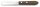 Apothekerspatel mit Holzgriff, rostfrei, Gesamtlänge 165 mm Länge, 75*14 mm Blatt