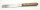 Apothekerspatel mit Holzgriff, rostfrei, Gesamtlänge 230 mm Länge, 130*20 mm Blatt