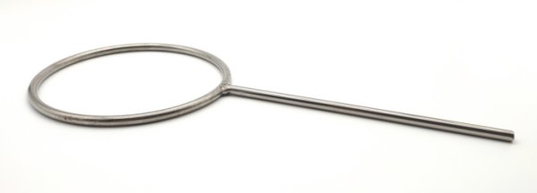 Stativring, Edelstahl, 395*8 mm Länge, 160 mm Ring-Ø, geschlossen