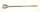 Offener Löffel, Edelstahl, 200 mm Länge, 21*30 mm Löffel