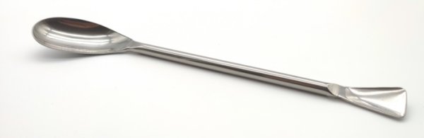 Polylöffel, Edelstahl, 210 mm, 30*60 mm Löffel
