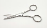 Mikroskopierschere, rostfrei, gerade, Y-Form, 110 mm