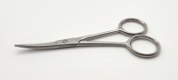 Mikroskopierschere, rostfrei, gebogen, Y-Form, 110 mm