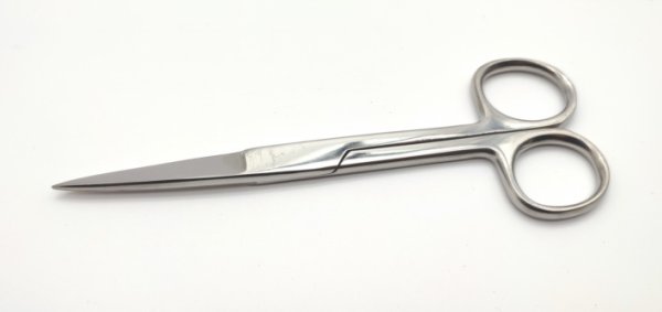 Verbandschere, rostfrei, spitz-spitz, 145 mm