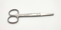Verbandschere, rostfrei, stumpf-stumpf, 130 mm