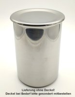 Becher mit Ausguß, Edelstahl, 2000 ml, 120*180 mm Ø*H