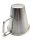 Meßbecher, graduiert, ohne Fuß, Edelstahl, 500 ml, 115*110 mm Ø*H