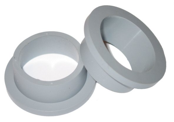 Filterring, grau, Naturkautschuk, Konus 42/44 mm