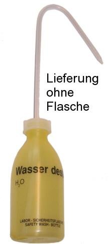 Spritzverschluß mit Steigrohr für PE-Flaschen, GL 25