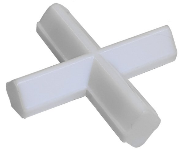 Kreuzmagnetrührstab, Teflonüberzug, weiß, 38x38x15 mm.