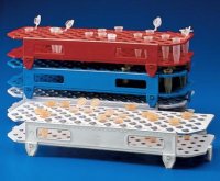 Mikroröhrchen-Gestell, 100 Plätze, rot #56310