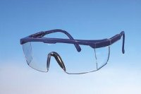 Panoramabrille Typ 650, Bügel blau, Sichtscheibe...