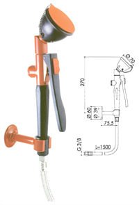 HAD 1-45 Augendusche, rot