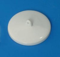 Porzellantiegeldeckel D 30, Ø 34 mm
