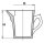 Meßbecher, Porzellan, 82*96 mm, 250 ml #241/2