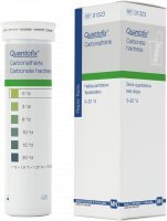 QUANTOFIX Carbonathärte, 0-20 °dH, 100...