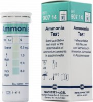 Ammonia Test 0-6 mg/l NH4, 25 Teststäbchen 7x60 mm/Dose #90714