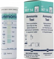 Ammonia Test 0-6 mg/l NH4, 25 Teststäbchen 7x60...