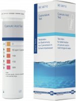 Cyanursäure-Test für Schwimmbäder 0-300 mg/l, 25 Teststäbchen 6x95 mm/Dose #90710