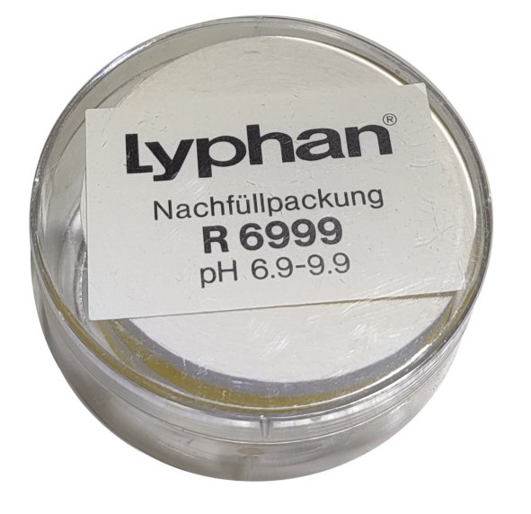 LYPHAN pH-Indikator 6,9-9,9 Ersatzrolle 6 m; 0,3 pH-Abstand