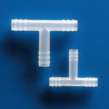 Schlauchverbinder, PP, T-Form, Größe 6; 4,5/5,4 mm #460