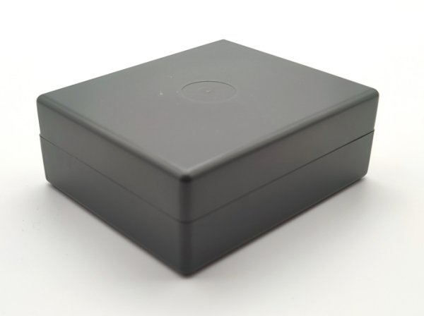 Aufbewahrungsbox für Objektträger, grau, für 25 St., 98*83*38 mm #276