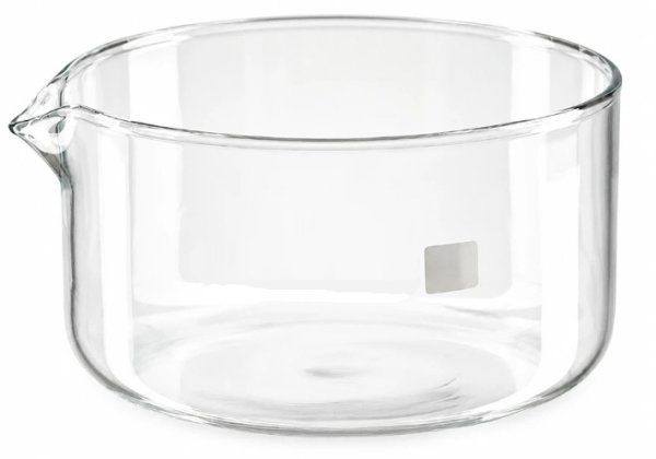 Kristallisierschale mit Ausguß, Boro 3.3, 80*45 mm Ø*H, 90 ml