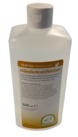 Händedesinfektionsmittel 500 ml Flasche