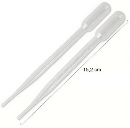 PE-Einmalpasteurpipetten, 3 ml, graduiert, 10 St./Kleinpack