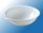 Abdampfschale halbtiefe Form, Porzellan, mit Ausguß, Rundboden, 62 ml, 83*27 mm Ø*H #207/2