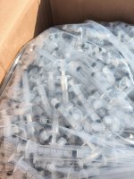 Einwegspritzen 3 ml, 3 tlg., Luer-Lock, unsteril, Bulkware 3800 St./Pack