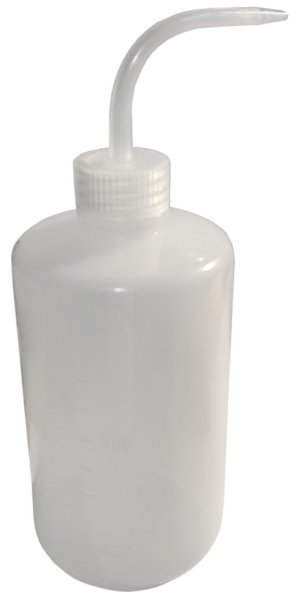 Spritzflasche PE, weich, naturfarben, 500 ml, inkl. Spritzverschluß mit Steigrohr