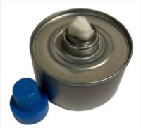 Spiritusbrenner Einfachtyp, Metall, Füllvolumen 50...