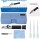 Hand-Refraktometer für Salz-/Meerwasser, 1,000-1,070 sg/0~100‰ PPT, ATC, SET