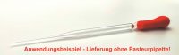 Pipettenhütchen/Pipettensauger, Gummi, rot, 100 St./Pack