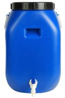 25 Liter HDPE-Faß mit Deckel, Griffen und...