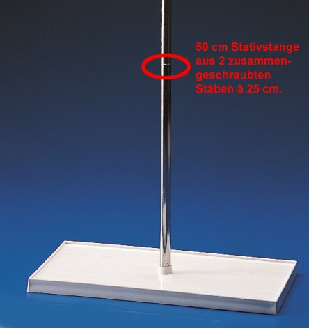 Stativplatten-Set mit 50 cm Stativstange #266