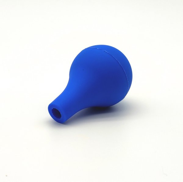 Pipettierhilfe / Saugball für Voll- und Messpipetten, blau