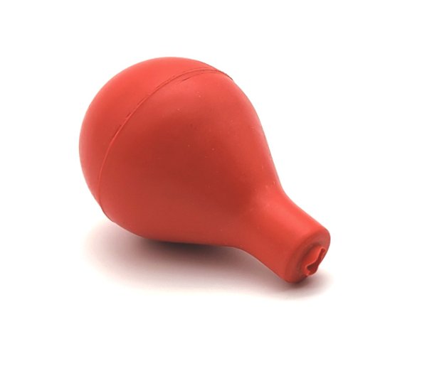 Pipettierhilfe / Saugball für Voll- und Messpipetten, rot